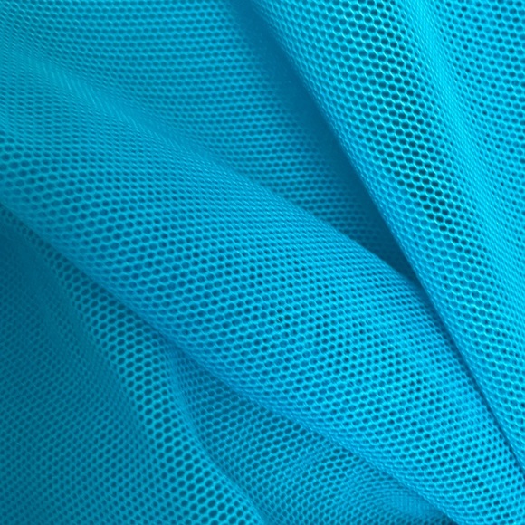 Swim coverup, hip wrap . Bright turquoise. - Picture 2 of 2